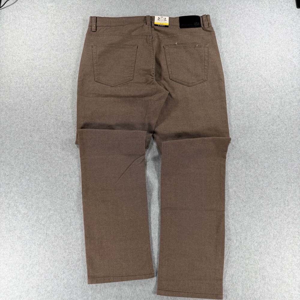 English Laundry Mens Brown 5-Pocket Straight Leg Casual Pants Size 32x30 - Picture 8 of 8